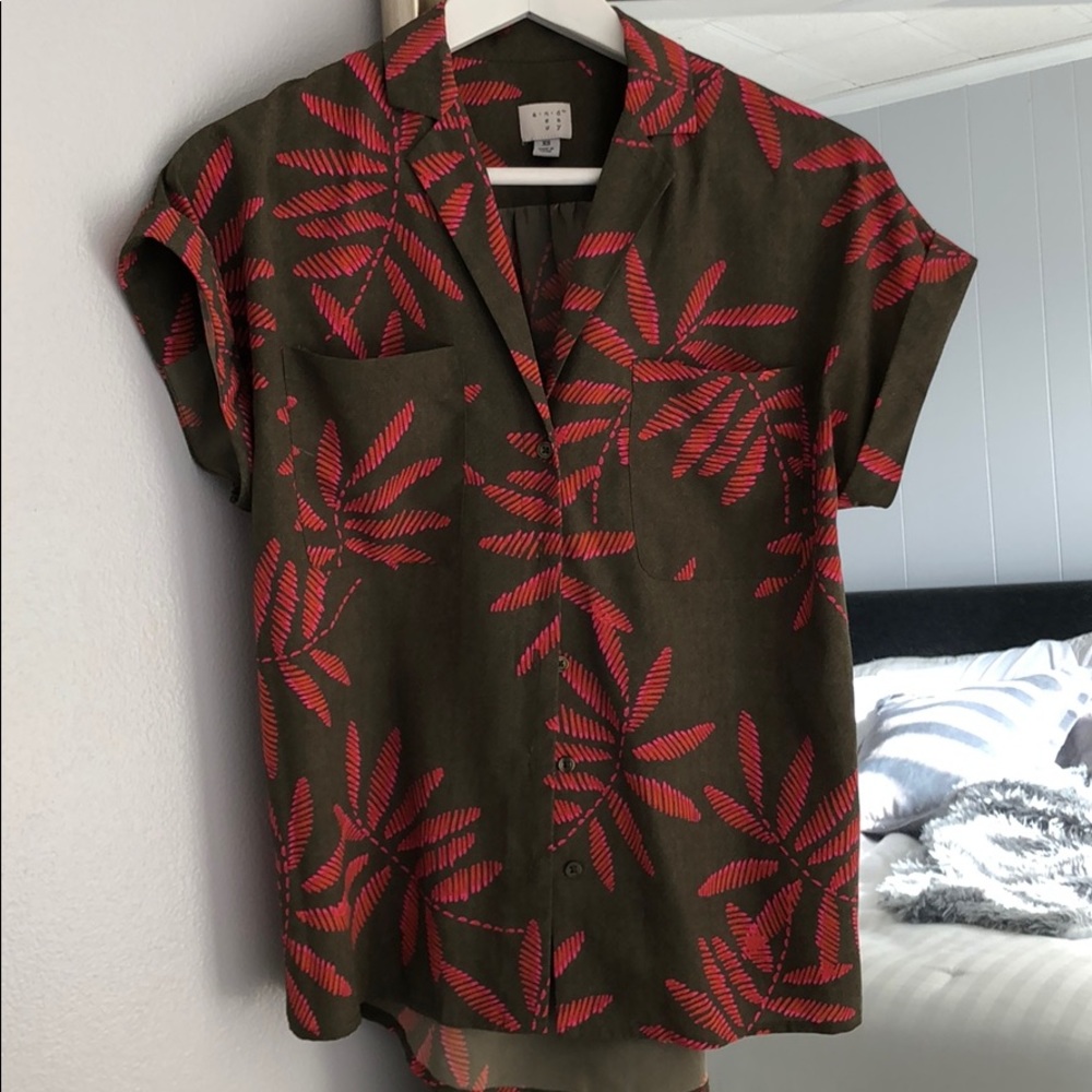 A NEW DAY BUTTON UP